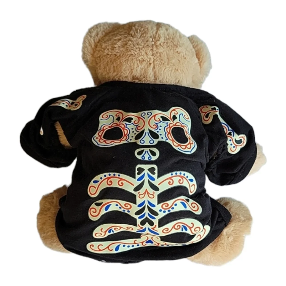Sugar Skull Small Dog Halloween Costume Loungewear - Picture 1 of 2